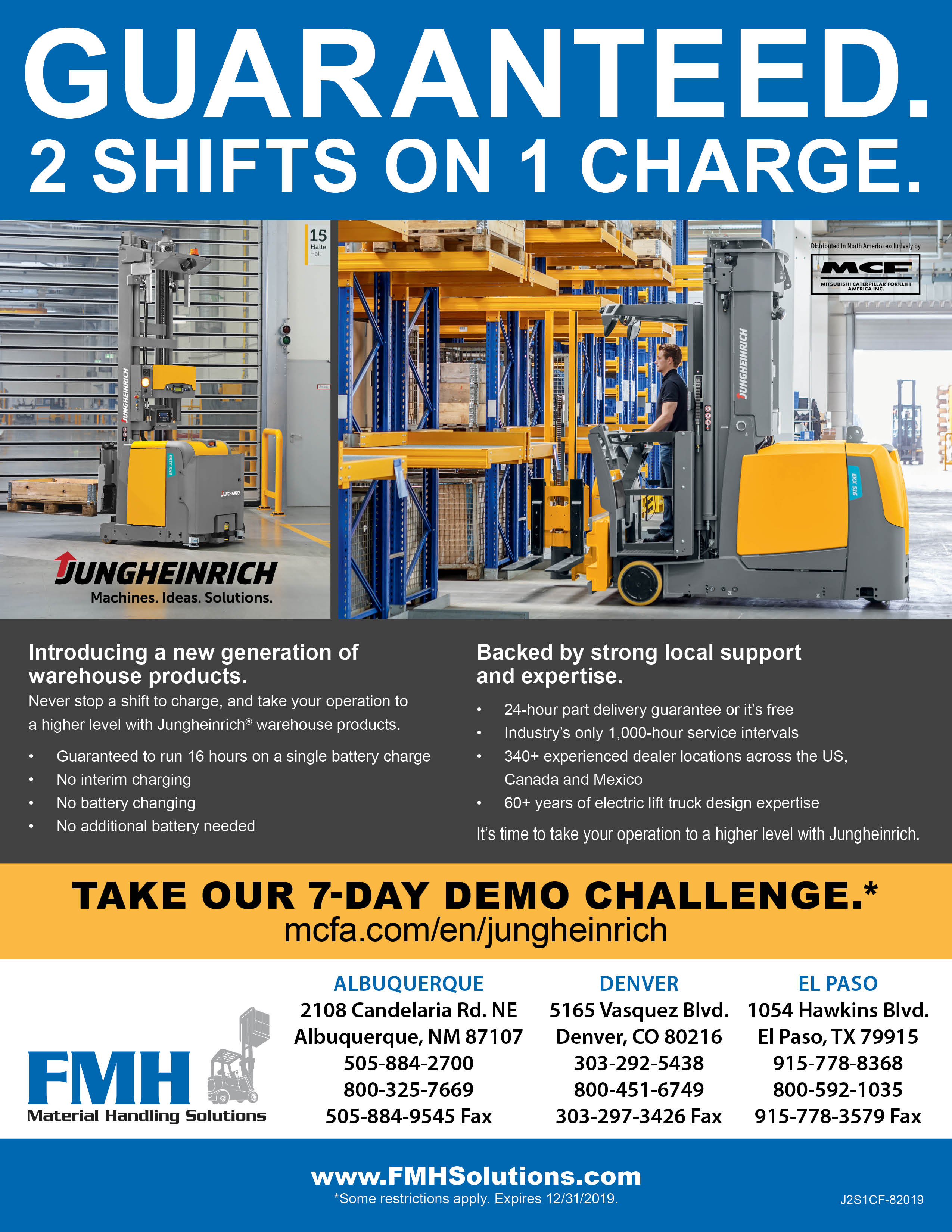 1st shift forklift jobs near me